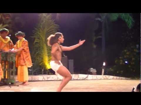 Démonstration de Tuari Tracqui, meilleur danseur solo du Heiva 2012