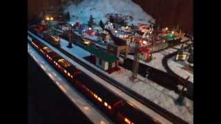 preview picture of video 'Model Train layout- Franklinville Train Station'