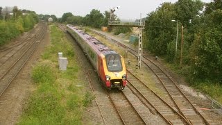 preview picture of video 'Half an Hour at (53) - Holywell Junction / Greenfield 8.8.2014 - Class 150 158 175 221'