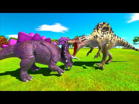 STEGOCERATOPS vs EVERY UNIT in Animal Revolt Battle Simulator