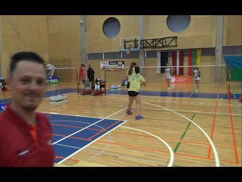Yonex XI LABL 6.posms WD fināls Azarova&Lenceviča vs Kupča&Rulle-Titava