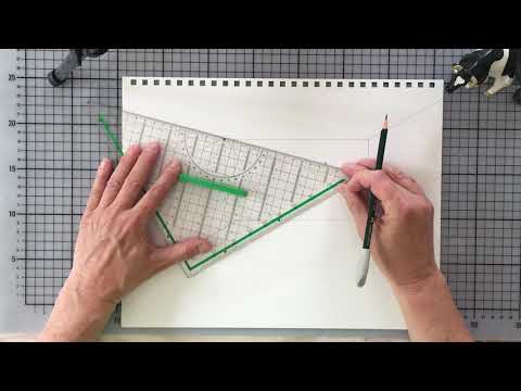 Raum Ein Fluchtpunkt Perspektive 1/4