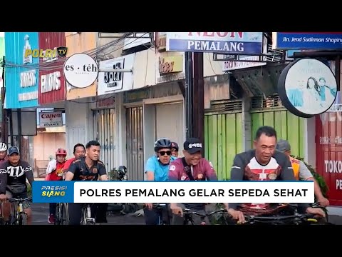 POLRES PEMALANG RUTIN GELAR SEPEDA SEHAT