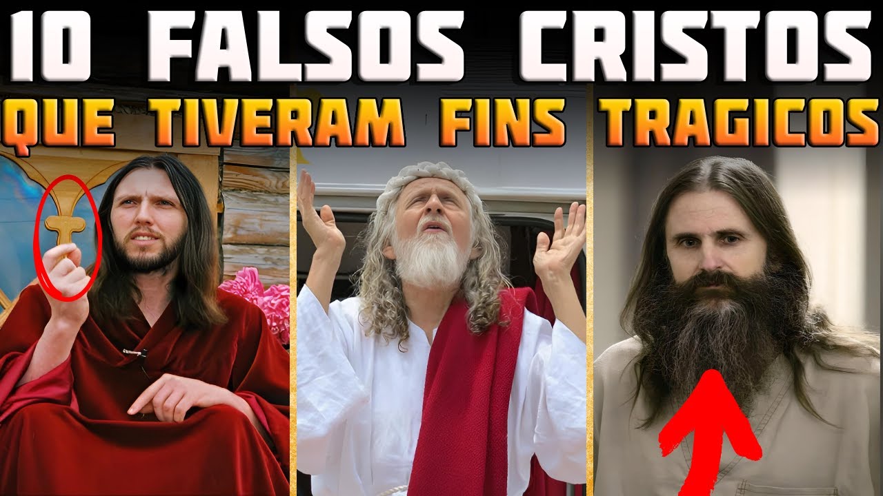 10 Falsos Cristos que Afirmaram Ser a Reencarnação de Jesus - Falsos Cristos Tempos Finais.