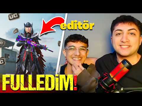 EDİTÖRÜM EVİMİ BASTI! HESABINI FULLLEDİM!