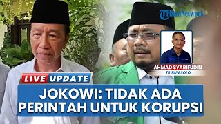 Jokowi Membantah saat Disinggung Yaqut di Kasus Korupsi Kuota Haji: Tidak Ada Perintah untuk Korupsi