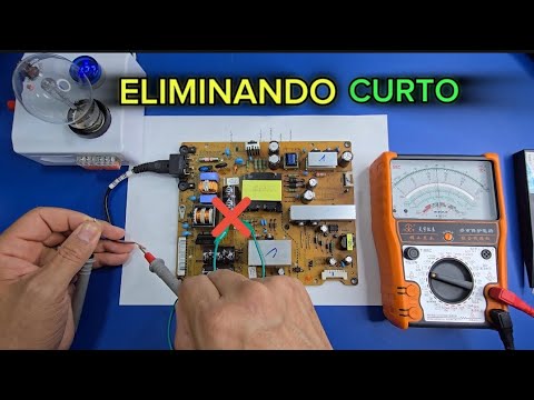 AULA (16) ELIMINANDO CURTO COM TESTE A FRIO NA FONTE CHAVEADA @Globaltecbrasil