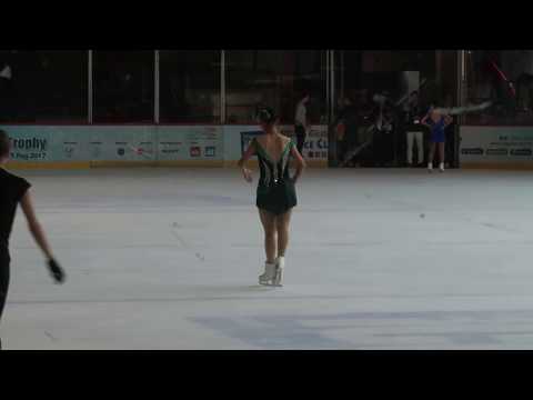 Kaori SAKAMOTO 坂本花織 FS OP 公式練習 - 2017 Asian Open Hong Kong