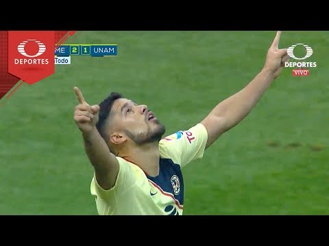 Bruno Valdez's goal | América 2-1 Pumas | 2018 Apertura Semifinal | Televisa Deportes