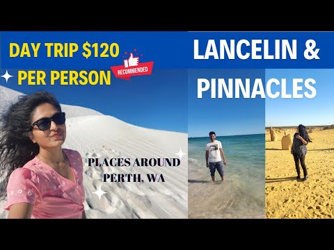 Ep8 - My Experience of One day trip to Lancelin Sand Dunes and Pinnacles / Places around Perth vlog