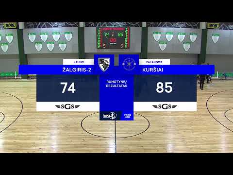 „VIKINGLOTTO-NKL“ čempionato rungtynės: Kauno „Žalgiris-2“ — Palangos „Kuršiai“ (2020-12-17)