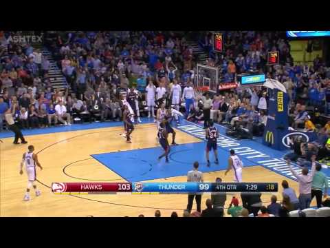 Russell Westbrook's 36 Points Highlights   Hawks vs Thunder   March 20, 2015   NBA 2014 15 Season