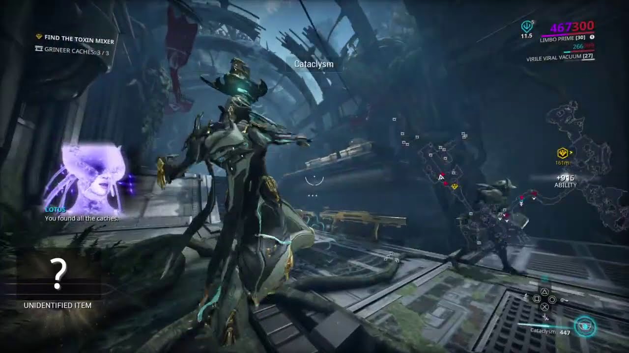 Warframe - Loot Daddy Limbo for Sabotage Caches and Syndicate Medallions