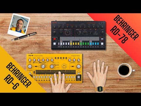 Behringer RD-6 vs RD-78: The Ultimate Analog Clone Showdown! Drum machines compared