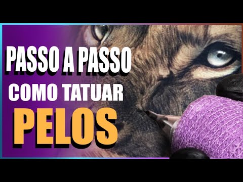 ✅PASSO A PASSO COMO TATUAR PELOS DE FORMA FÁCIL