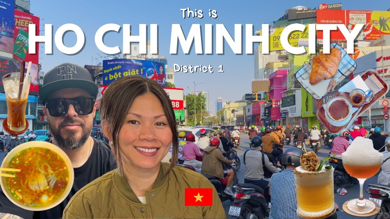 Ho Chi Minh District 1: Coffee, Local Food and Ben Thanh Market