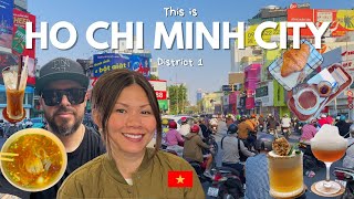 Ho Chi Minh District 1: Coffee, Local Food and Ben Thanh Market