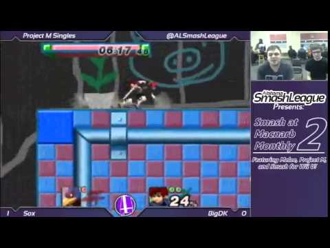 Smash at Macnarb 2 - Socks (Dedede, Falco) vs. Big DK (DK, Roy) - Project M