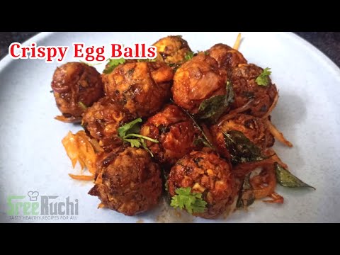 Crispy Egg Balls, Kannada Snack recipe | Egg Snack Recipe in Kannada