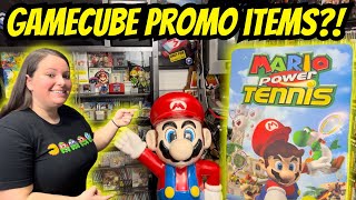 FINDING RARE Nintendo GameCube Promotional Video Game Items! Complete GameCube Set!