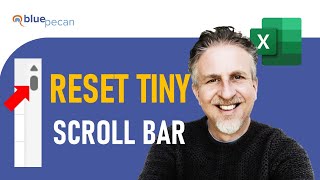 Download the video "Reset Scroll Bar in Excel | Horizontal & Vertical Scroll Bars are Tiny | Recalibrate Scroll Bars"