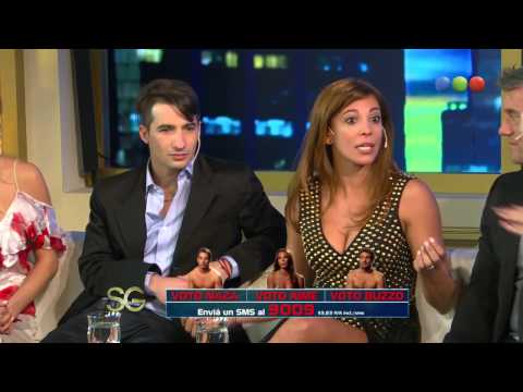 Ximena Capristo - finalista de Celebrity Splash con Susana Giménez - Telefe (2013)