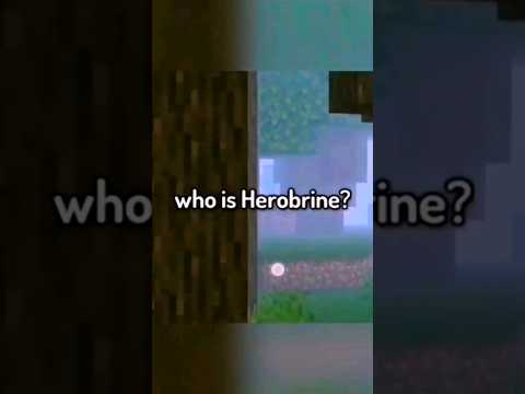 Shocking Herobrine Reveal! Is He Real or Not? 🤯🔥 #minecraft