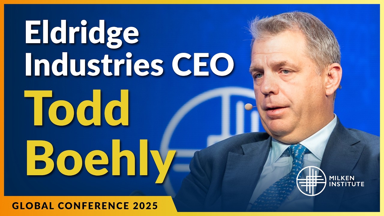 Conversation with Eldridge Ind. CEO Todd Boehly & MassMutual CEO Roger Crandall | Global Conference