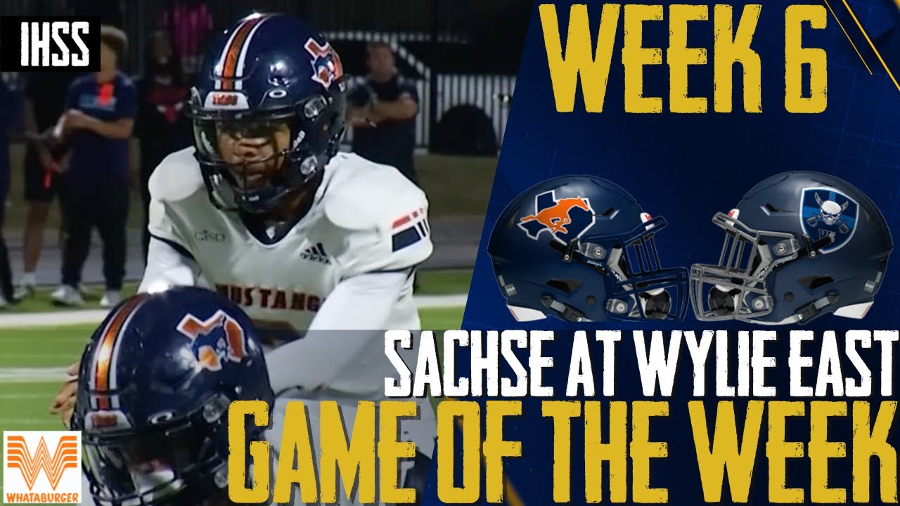 Epic Showdown: SACKS He vs. Wylie East High School Football Highlights