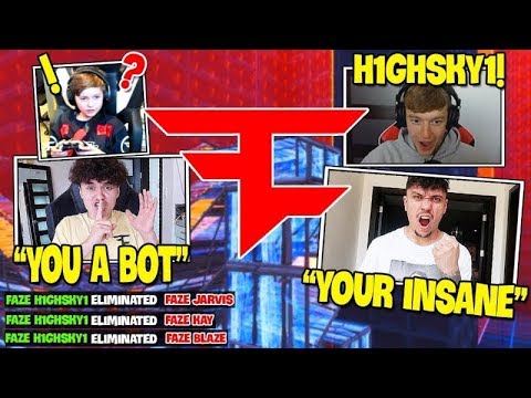 FAZE HOUSE PLAYS ZONE WARS! SO FUNNY! H1GHSKY1, JARVIS, BLAZE, & KAY! (Fortnite Stream Highlights)