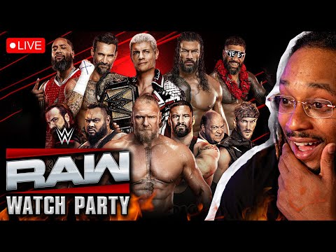 WWE RAW LIVE Watchalong: Roman Reigns Kicks Off RAW! 11/24/2025