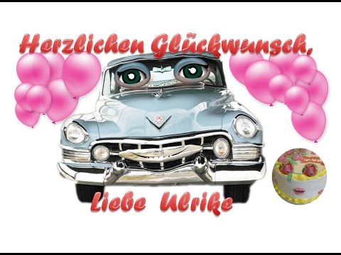 Herzlichen Glückwunsch zum Geburtstag, liebe ULRIKE
