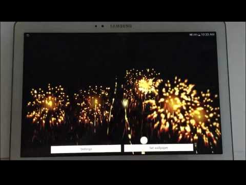 3D Fireworks Live Wallpaper 2019 Video