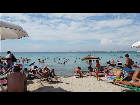 4K Walk - Punta della Suina, Gallipoli, South Italy "Punta della Suina Beach"