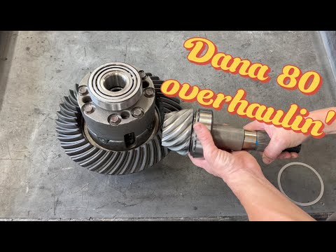 Dana 80 gear swap