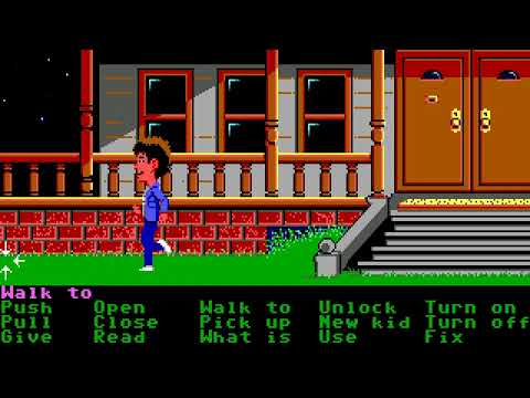 Maniac Mansion and Zak McKracken Enhanced Intros on the Tandy 1000 TL