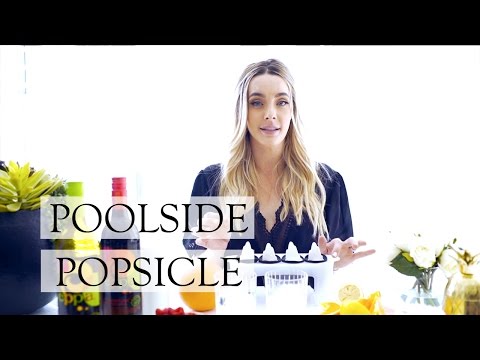 Easy Poolside Popsicle | Refreshing Homemade Frozen Summer Treat