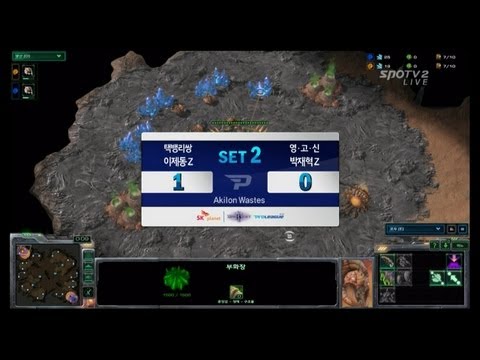 SPL [03.23] JD(T.B.L.S) vs Hyuk(Y.G.S) 2SET / Akilon Wastes - Starcraft 2,esportstv