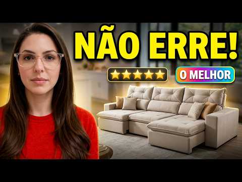Os 5 Melhores Sofás Retráteis de 4 lugares para famílias grandes