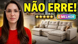 Os 5 Melhores Sofás Retráteis de 4 lugares para famílias grandes
