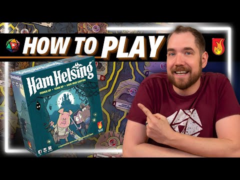How to Play HAM HELSING | Board Game Tutorial