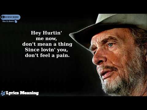 Merle Haggard - I Think I'll Just Stay Here And Drink | Lyrics Meaning