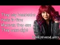 Allison Iraheta   Just Like You Lyrics On Screen HD   YouTube 360p