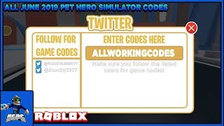 Roblox Pet Simulator Codes म फ त ऑनल इन व ड य - 