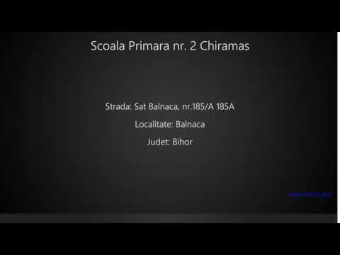 Scoala Primara nr. 2 Chiramas Balnaca