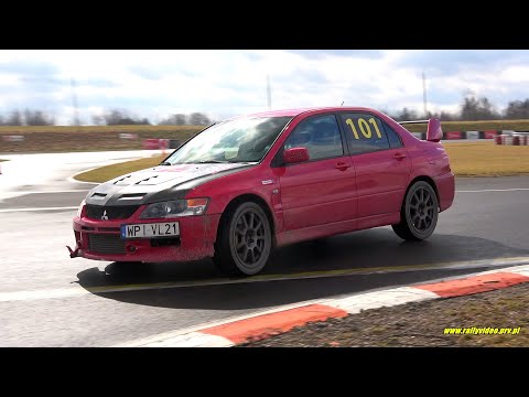 Michał Godusławski - Mitsubishi Lancer EVO IX - 1 Runda PTS Puchar Toru Słomczyn 13-03-2021