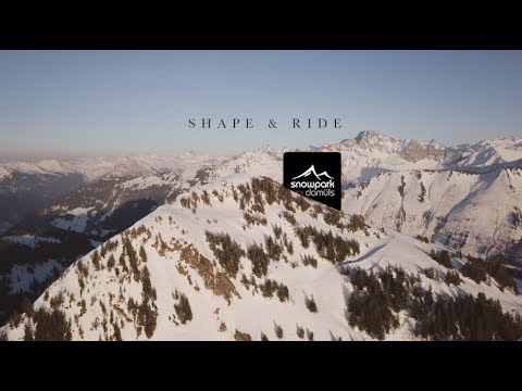 Shape & Ride // Snowpark Damüls