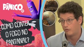 Ministro Ricardo Salles sobre queimadas no Pantanal: ‘Que sirva de lição’