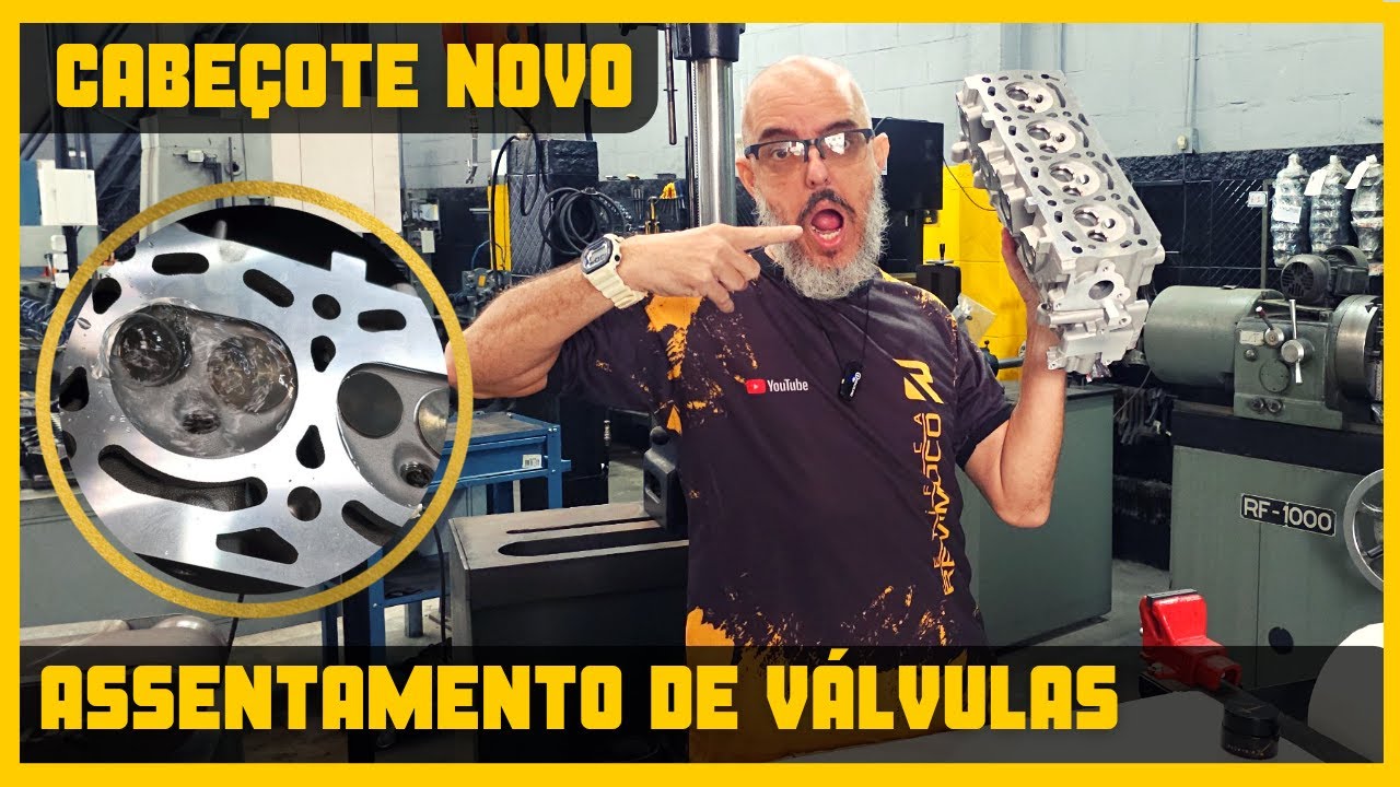 COMO FAZER ASSENTAMENTO DE VÁLVULAS DO CABEÇOTE? CABEÇOTE NOVO PRECISA IR PARA RETÍFICA? EA111!!