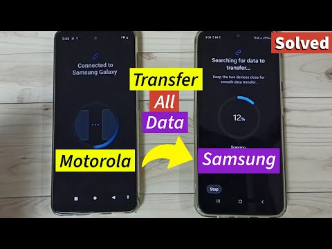 How to Transfer All Data from Old Motorola Moto Phone to New Samsung Galaxy Phone - 2025